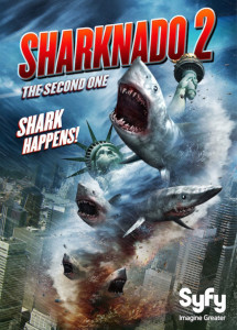 "Shark Happens". That's the tagline. That's the level of effort that's going into this thing, right out the gate.