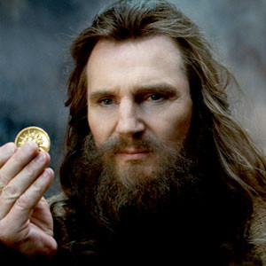 "I will give you this gold doubloon if you stop telling people I was in this movie."